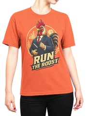 Run The Roost Rooster T-Shirt | Unisex