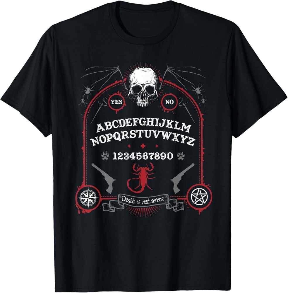 Halloween Death Is Not Serene Penny Dreadful Ouija Board T-Shirt