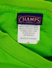 VTG 90s Blank T-Shirt Lot of 4 Pluma Champs MTAPRO USA Made Pocket Tee L M XL