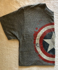 Marvel Comics Captain America Bullseye with Star Logo T-Shirt Size LG