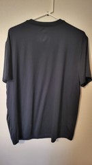 Hanes L T Shirt Black Mens S Sleeve Poly spandex 30 L 26 Across Front Chest pi