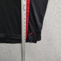 Air Jordan Men Jersey L/G Black Embroidered Logo Basketball Y2K