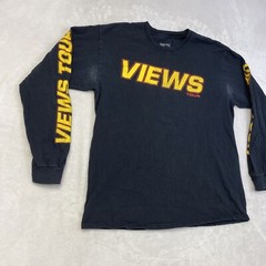 Drake 2016 Views Tour Shirt Long Sleeve Size Large Revenge Rap Tee Hip Hop