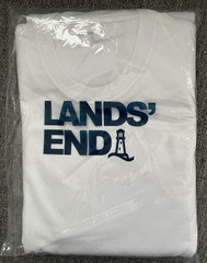 Lands’ End Men’s Crewneck T-Shirts Size XL New Unopened Set of 3 Fast Shipping