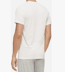 3 CALVIN KLEIN SLIM FIT BLACK WHITE CREWS S M L XL COTTON T-SHIRTS UNDERSHIRTS
