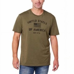 Men’s Patriotic USA American Flag T-Shirts Sizes S-3XL 100% Cotton