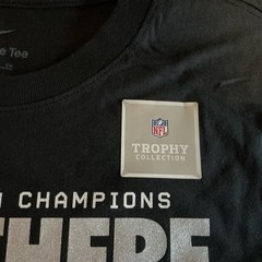 Carolina Panthers Shirt Black NFL Football Nike 2025 NFC Champs Size Small