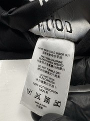 Hood By Air HBA Archive Vinyl Panel Long Sleeve Shirt Black L