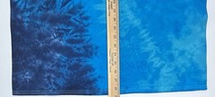 Gildan Handmade Tie Dye Unisex T-Shirt Size XL Multi Blue Scrunch Design Tee NEW