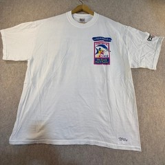 Checkered Flag Sports NASCAR Fun Walk Charity T-Shirt White XL Mens Graphic Tee