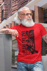 I Plead The 2nd Amendment Pro Gun Liberty America Patriotic Flag Men’s Shirt