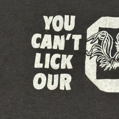 Vintage South Carolina Gamecocks You Can’t Lick Our Cocks Unisex Tee Single USA