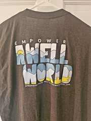 Tultex 241 Sources of Strength “Empower A Well World” Graphic T-Shirt – Size L