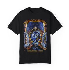 DTG Print Metal Tee – Gamma Ray – Somewhere Out in Space – Unisex Double Sided