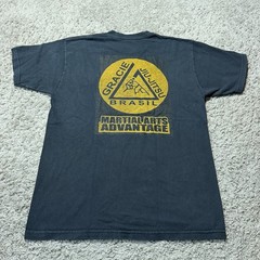 Gracie Jiu Jitsu Shirt Mens Large Martial Arts Performance Brasil MMA Fighting