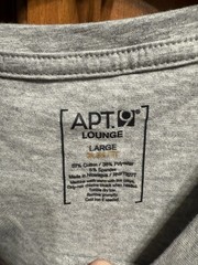 Apt. 9 Men’s Premier Flex Gray Large T-Shirt