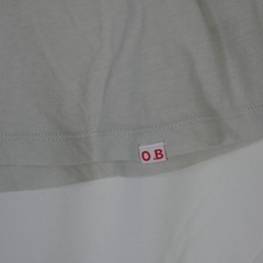 Orlebar BrowT Shirt Light Grey n Crew Neck Luxury Basics Cotton Size S