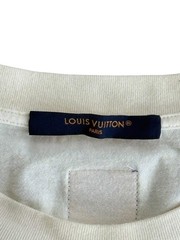 Louis Vuitton White & Blue Le Monde Est A Vous T-Shirt
