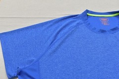 The Foundry Supply Co Men’s Size 4XL Blue Performance Tee Short Sleeve Raglan