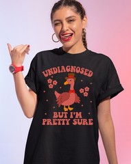 Undiagnosed But Some Ain’t Right T-Shirt – Funny Sarcastic Graphic Tee