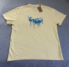 G.H. Bass Shirt , N E. Coast Whale Watching Phase 1E. V Neck XL BRAND NEW