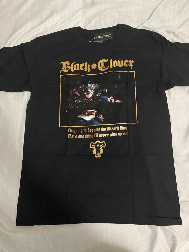 Black Clover Asta T Shirt New With Tags