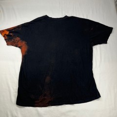 Ewing Athletics Patrick Ewing 33 Men 3X Black Orange Bleach Wash Graphic T-Shirt