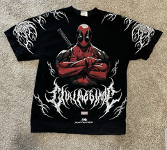 Civil Regime oversized Deadpool t-shirt