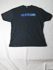 NEXTCON T-Shirt 3XL Next Level Apparel Navy Blue Graphic Tee Conference Event