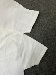 Hanes Mens 2-Pack White Crew + V-Neck Tee T-Shirt Comfort Soft Short Sleeve S