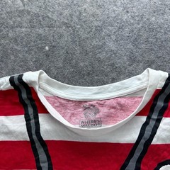 Where’s Waldo? Shirt Mens 2XL Red Striped Binoculars Graphic Tee Crewneck