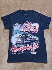 Young & Restless Black, Blue, And Red NASCAR T-Shirt Adult Size Small