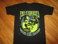RAE SREMMURD CONCERT T SHIRT Dazed & Blazed Wiz Khalifa Tour Cities Dates SMALL