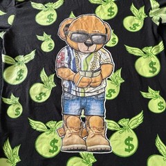 Vibes Money Bags T-shirt all over print Men’s Size mens Med