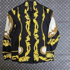 Versace Medusa Cameo silk shirt Size 42-EU NWT Formal Make A Statement