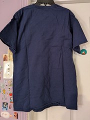 Navy Blue Crewneck T-Shirt – official seal of the FBI National Academy – Size M