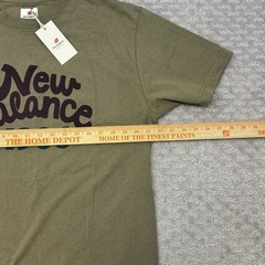 New Balance Made in USA 1906 Graphic T-Shirt Green/Olive Mens Sz M MiUSA
