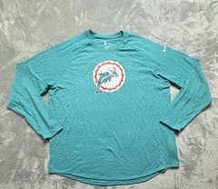 NFL Nike On-Field Miami Dolphins Dri-Fit Long Sleeve Men Size 2XL
