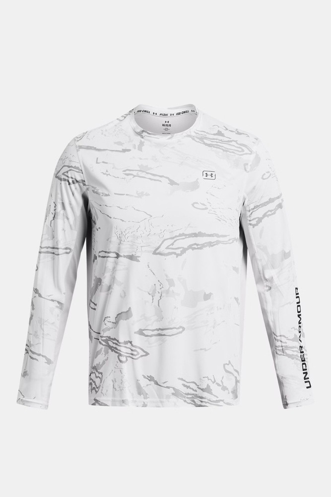 Under Armour 1383573 Men’s UA Iso-Chill Fish Pro Camo Long Sleeve T-Shirt SMALL