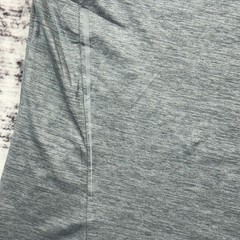 NWT ASICS Men’s Knit Spacedye SS Tee Small Gray Running Athletic MSRP $35