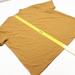 Banana Republic Men’s XL Short Sleeve Crew Neck Premium T-Shirt Beige Mustard