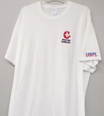 Houston Gamblers USFL Football Embroidered T-Shirt S-6XL, LT-4XLT Roughnecks