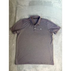 TravisMathew Men’s Heather Purple Performance Golf Polo Shirt Size XXL
