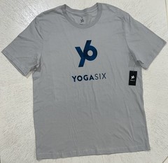 Y6 Yogasix T Shirt Men’s XL Gray Short Sleeve Casual Active Stylish Exercise New