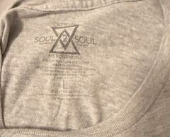 Tim McGraw Faith Hill Soul2Soul World Tour 2017 Graphic T-Shirt Gray Large