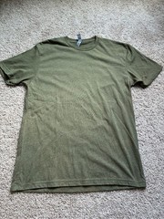 Next Level Tees 6210 CVC T-Shirt – Military Green – Men’s M – NWOT