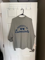 New Essentials Fear of God MLB LA Dodgers Gray Men’s T-Shirt Medium $130