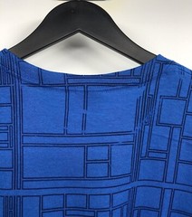 Intel Insiders All Over Print CPU Motherboard Employee Crew Blue T-Shirt XL