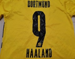 Rare Borussia Dortmund 2020-2021 Home Football Jersey Size M #9 Haaland, size M