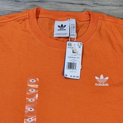 Adidas T-Shirt Men’s Medium Orange Trefoil Essential New